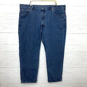 Levi's 550 Men's Jeans Relaxed Fit Straight Leg Medium Wash size 46 x 30